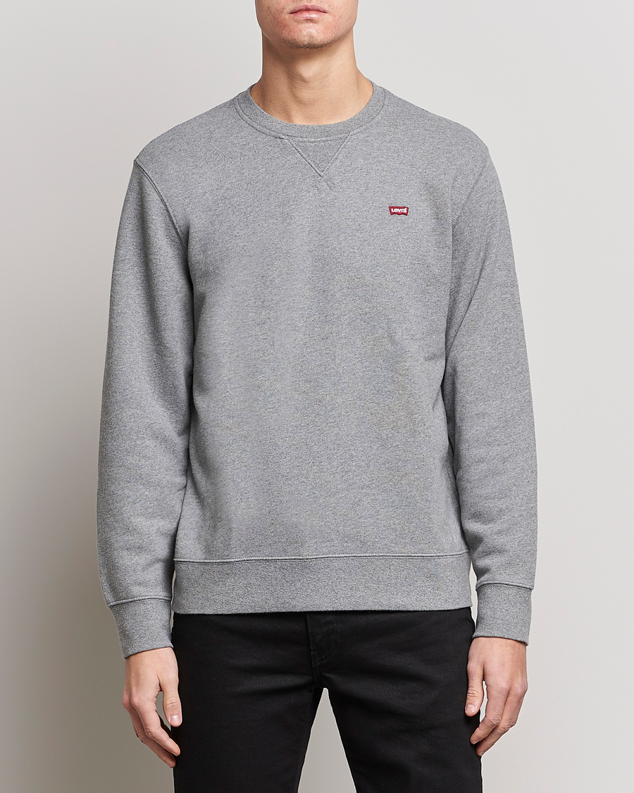 Men | Grey sweatshirts | Levi's | Original Crew Neck Sweatshirt Chisel Grey Heather