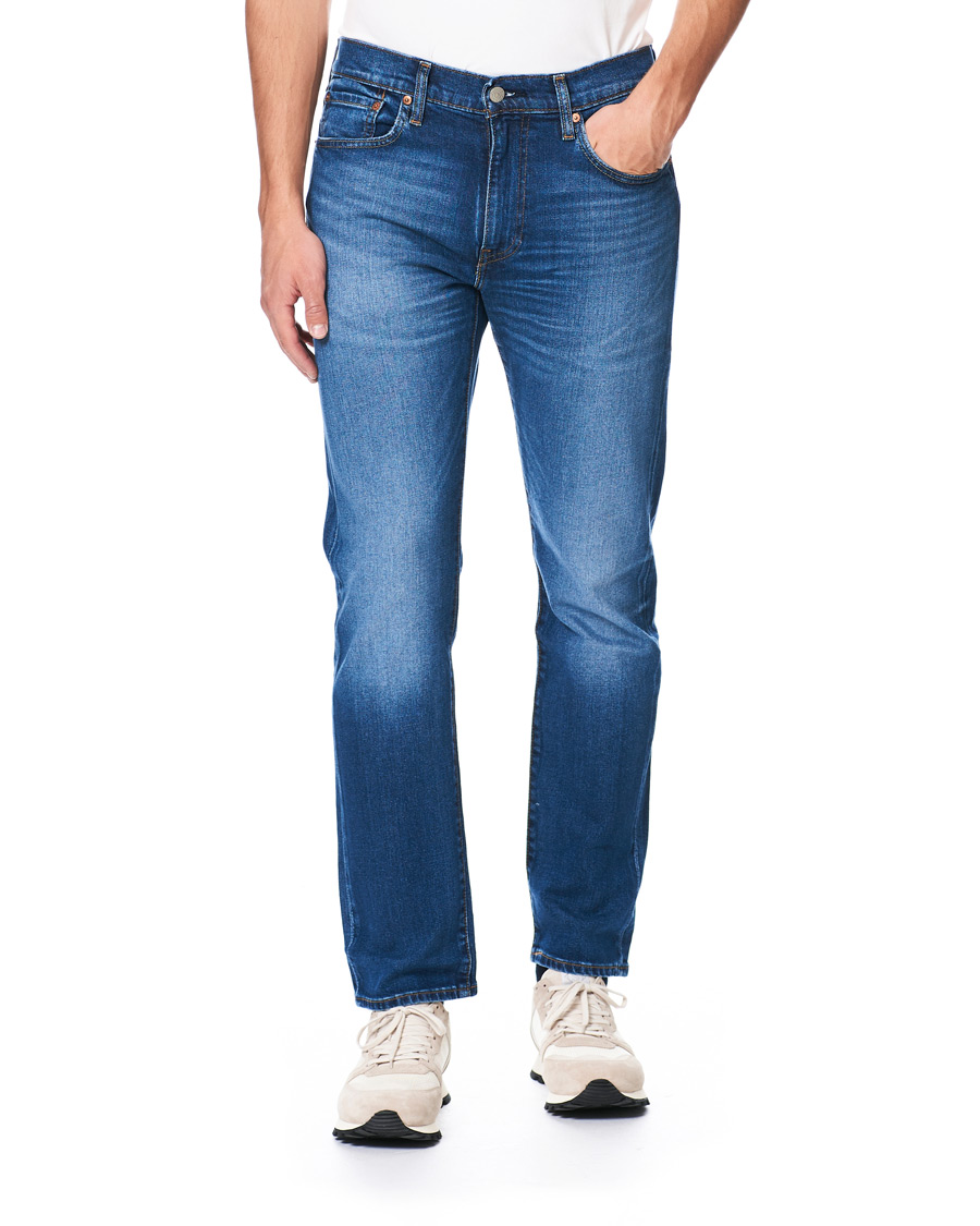 Levi's 502 Regular Fit Stretch Jeans Smoke Stacked Adv at CareOfCarl.com