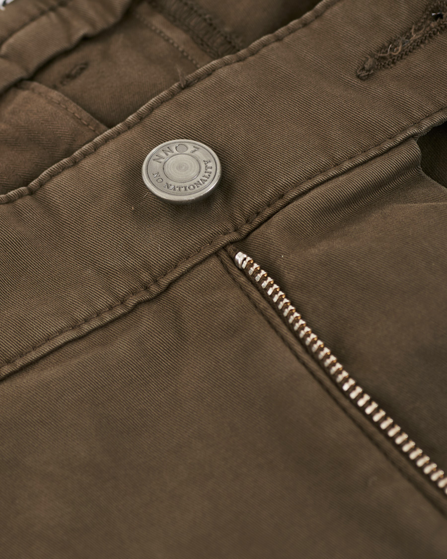 Men | Trousers | NN07 | Marco Slim Fit Stretch Chinos Khaki Grey