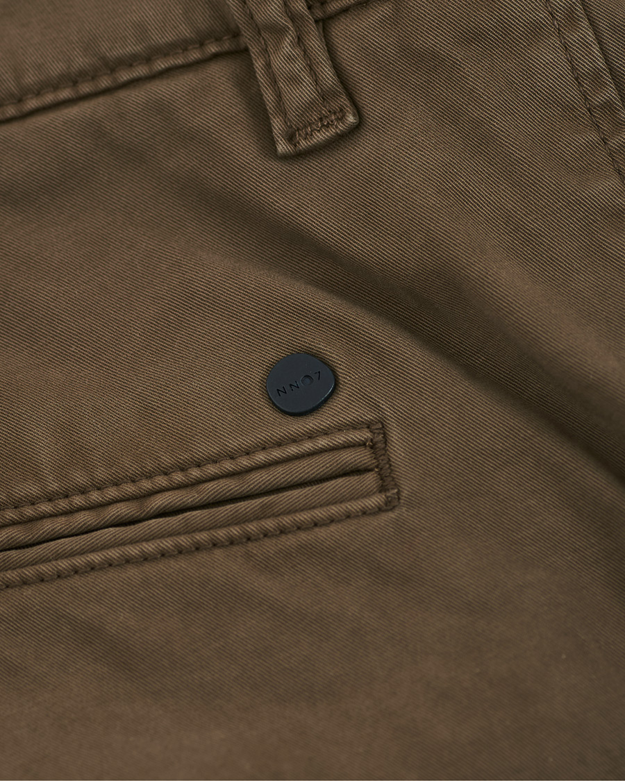 Men | Trousers | NN07 | Marco Slim Fit Stretch Chinos Khaki Grey