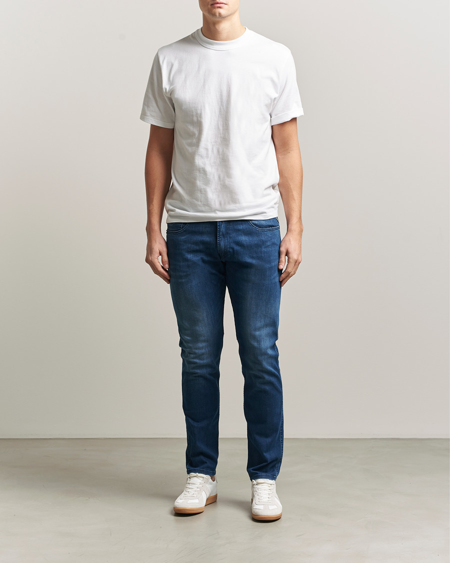 Men | Jeans | Replay | Anbass Powerstretch Jeans Medium Blue