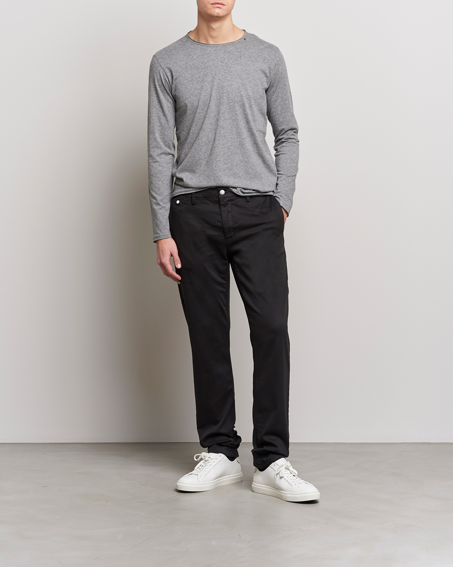 Men | Trousers | Replay | Benni Hyperflex X-Lite Chinos Black