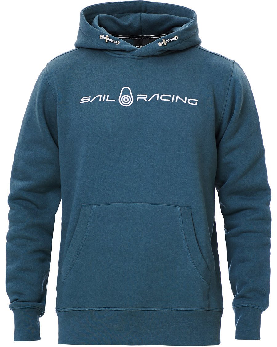 Men | Sweaters & Knitwear | Sail Racing | Bowman Hoodie Dark Steel