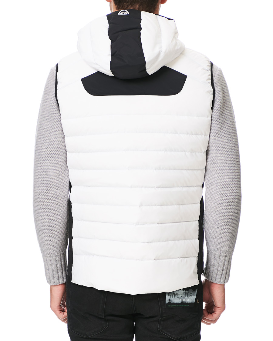 Men | Coats & Jackets | Sail Racing | Antartica Hybrid Hooded Vest White