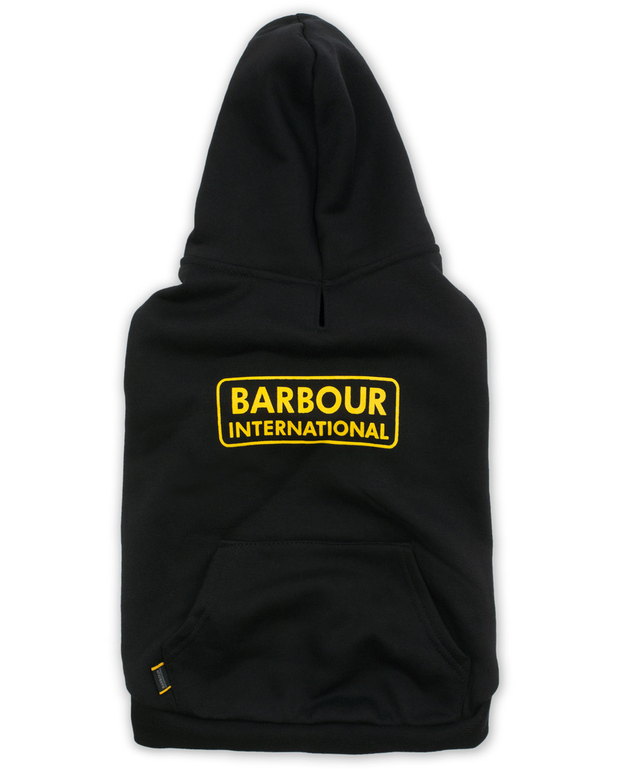 Barbour International Hooded Dog Coat Black hos