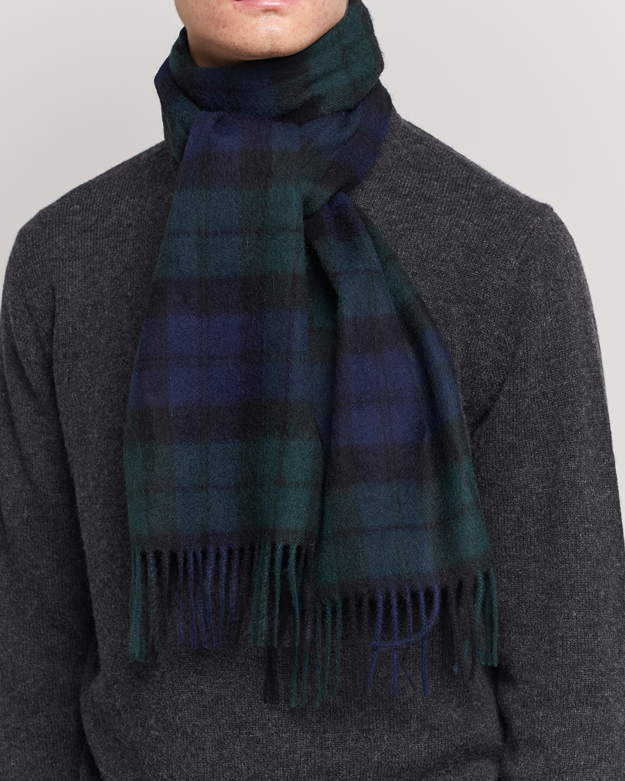 Herr | Barbour Lifestyle | Barbour Lifestyle | Lambswool/Cashmere New Check Tartan Blackwatch
