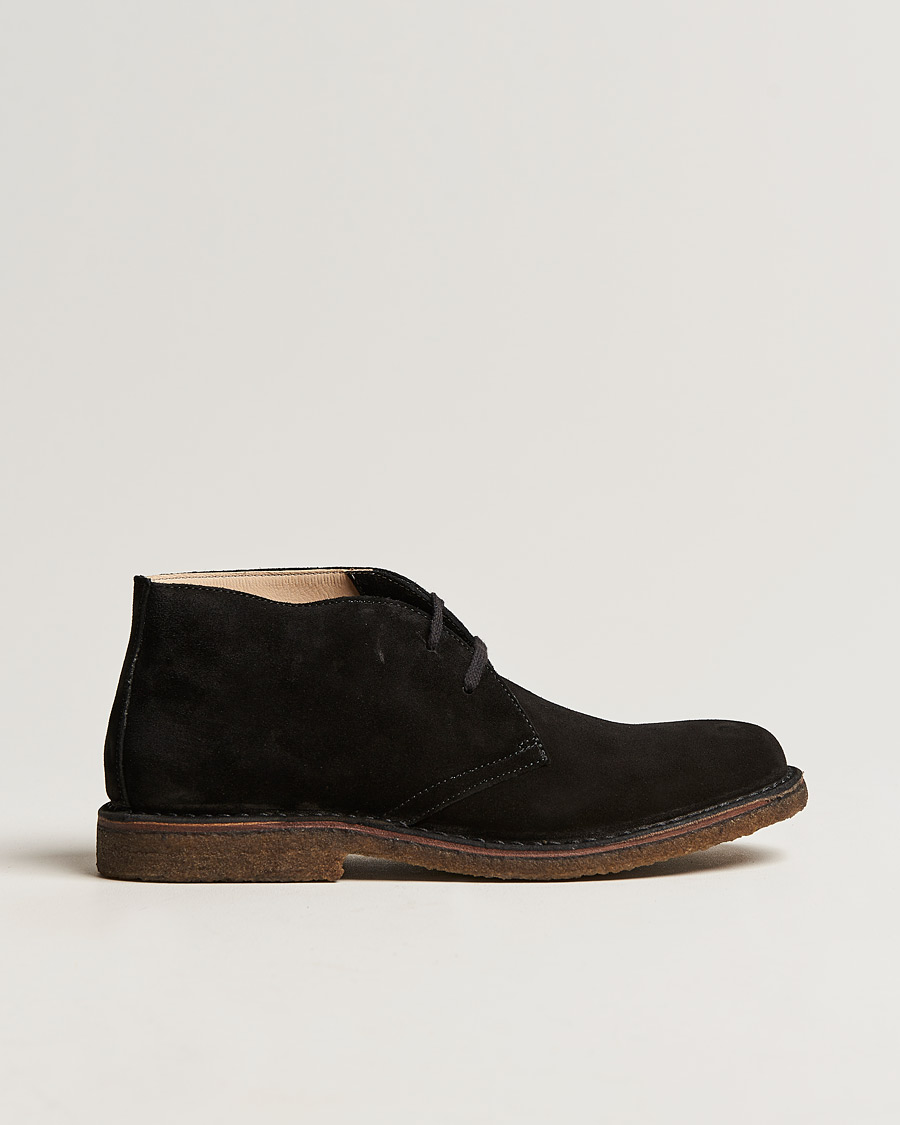 Men | Suede shoes | Astorflex | Greenflex Desert Boot Black Suede