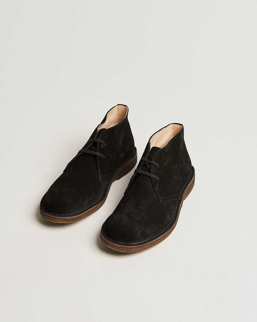 Men | Boots | Astorflex | Greenflex Desert Boot Black Suede