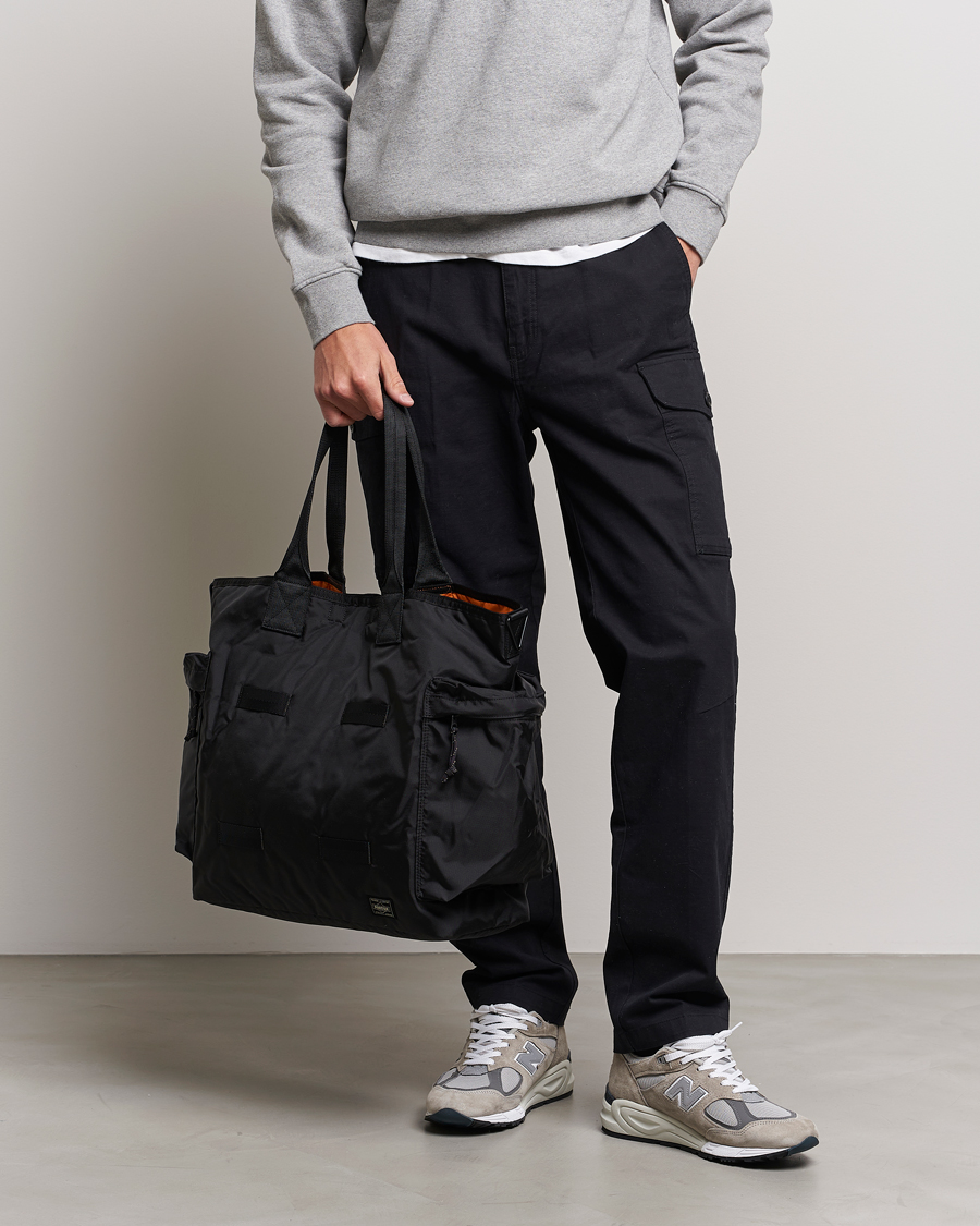 Men | Tote Bags | Porter-Yoshida & Co. | Force 2Way Tote Bag Black