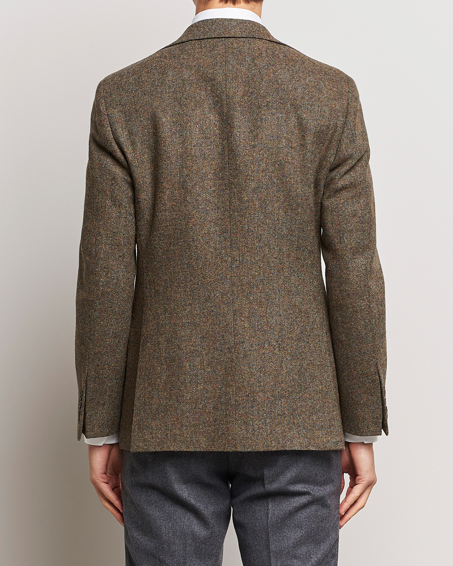 Men | Blazers | Walker Slater | Edward Wool Donegal Blazer Moss Green