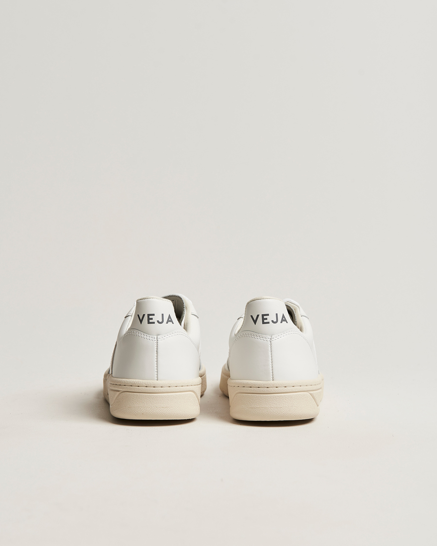 Men | Veja V-10 Leather Sneaker Extra White | Veja | V-10 Leather Sneaker Extra White