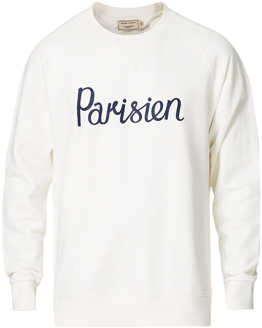 Men | Sweaters & Knitwear | Maison Kitsuné | Parisien Sweatshirt Latte