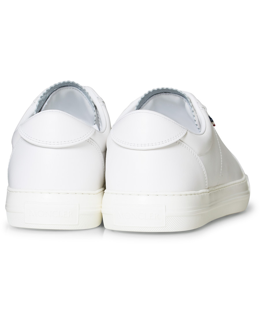 Men | Moncler New Monaco Sneaker White Calf | Moncler | New Monaco Sneaker White Calf