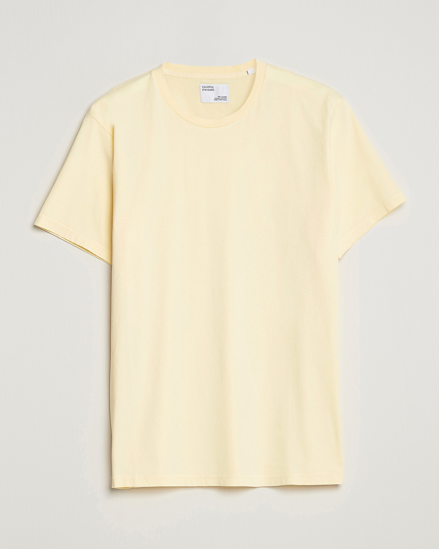 Men | T-Shirts | Colorful Standard | Classic Organic T-Shirt Soft Yellow
