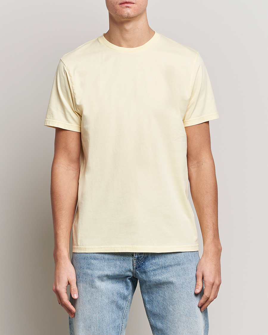 Men | T-Shirts | Colorful Standard | Classic Organic T-Shirt Soft Yellow
