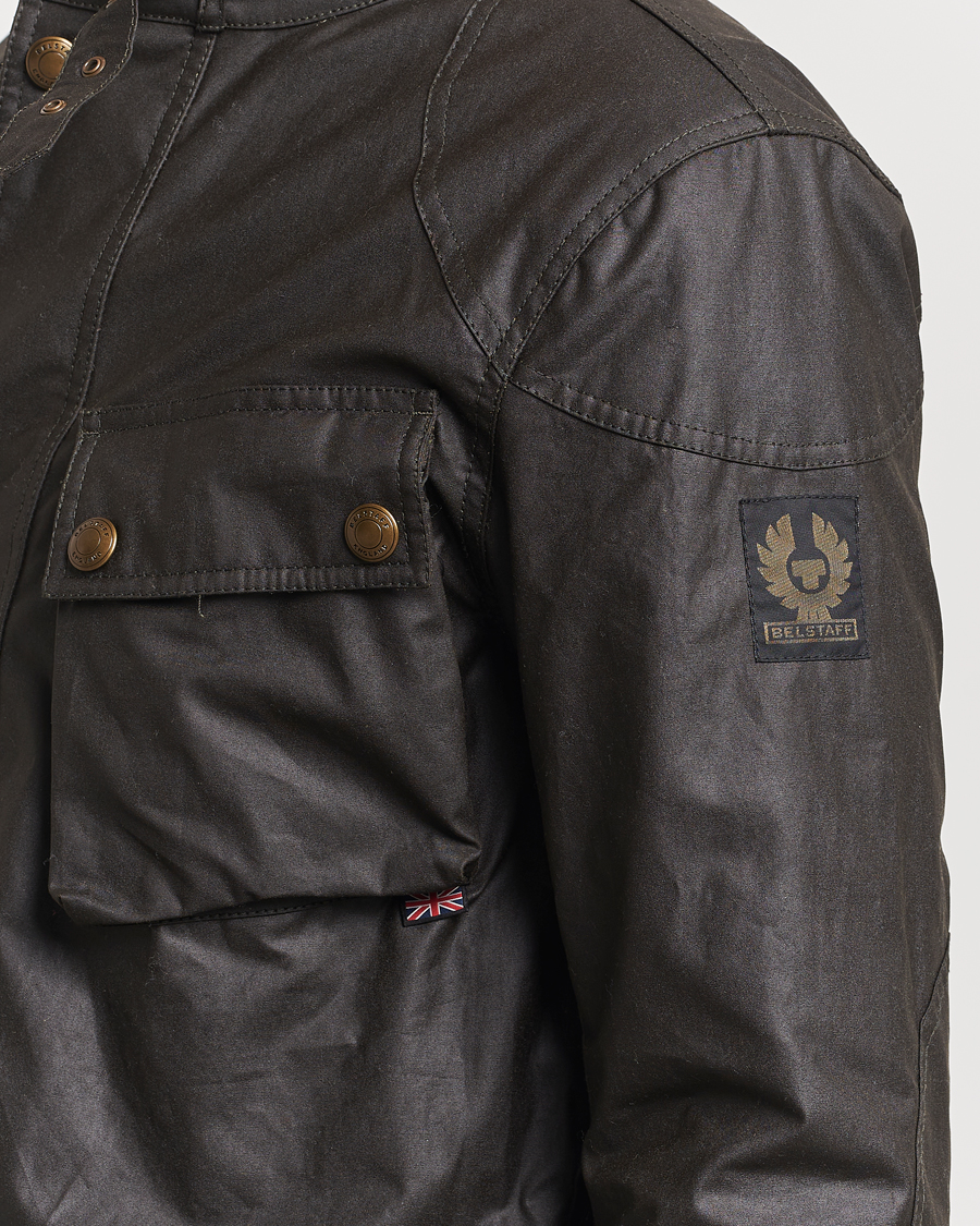 Men | Coats & Jackets | Belstaff | Trialmaster Waxed Jacket Faded Olive