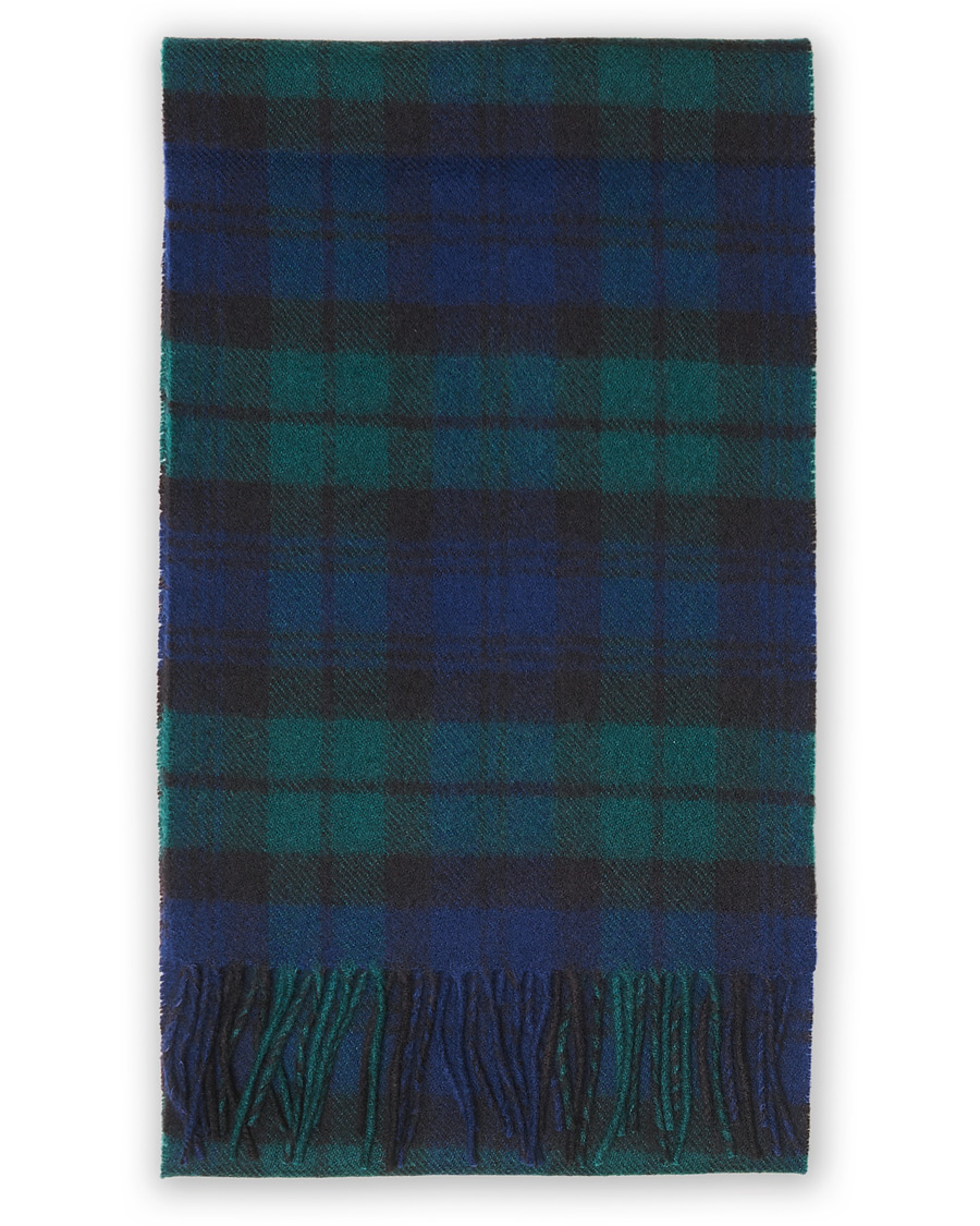 Men | Scarves | Gloverall | Lambswool Scarf Blackwatch