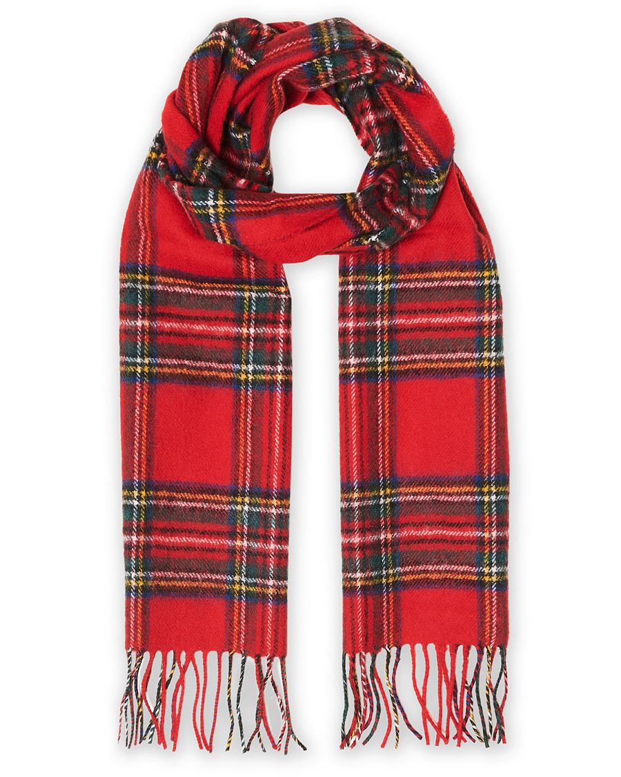 Men | Gloverall Lambswool Scarf Royal Stewart | Gloverall | Lambswool Scarf Royal Stewart