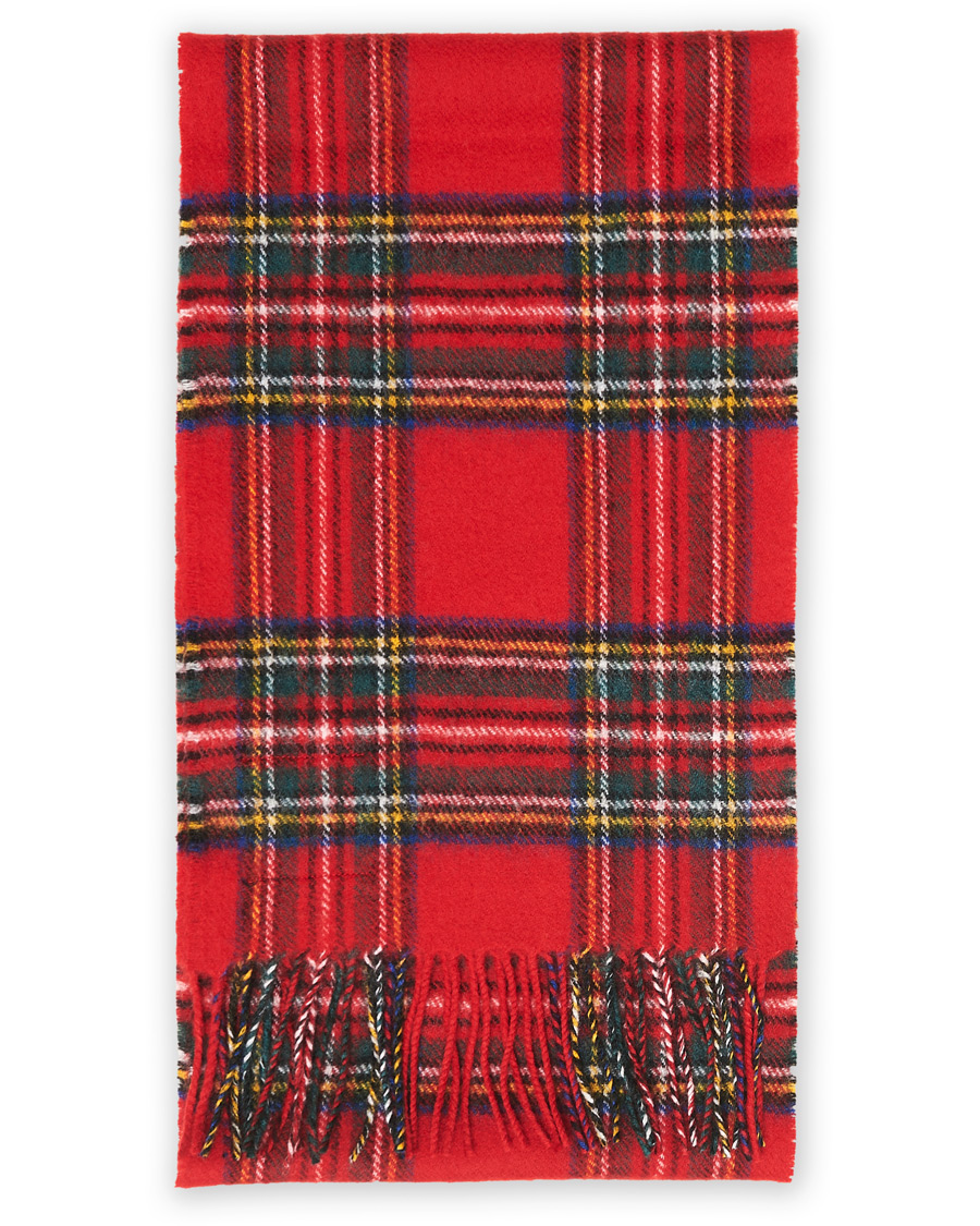 Men | Gloverall Lambswool Scarf Royal Stewart | Gloverall | Lambswool Scarf Royal Stewart