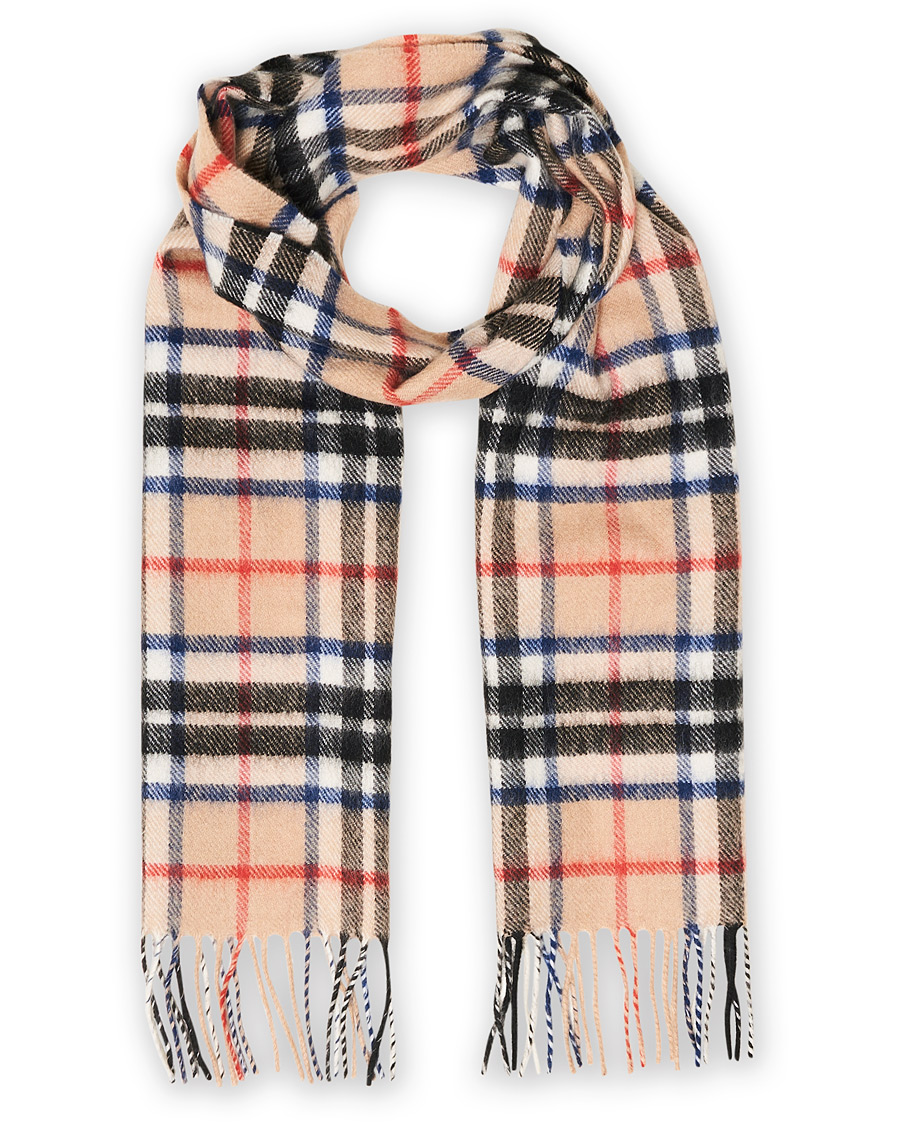 Men |  | Gloverall | Lambswool Scarf Thomson Camel