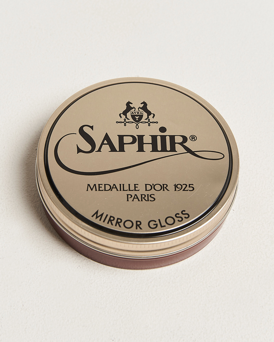 Men | Shoe Care | Saphir Medaille d'Or | Mirror Gloss 75ml Light Brown