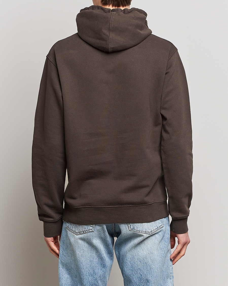 Men | Sweaters & Knitwear | Colorful Standard | Classic Organic Hood Coffee Brown