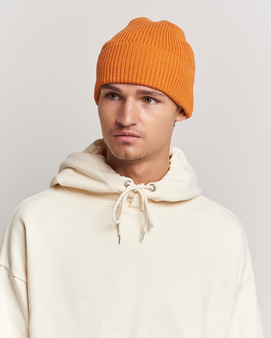 Men |  | Colorful Standard | Merino Wool Beanie Burned Orange