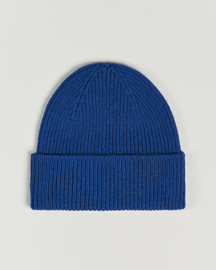 Men | Colorful Standard Merino Wool Beanie Royal Blue | Colorful Standard | Merino Wool Beanie Royal Blue