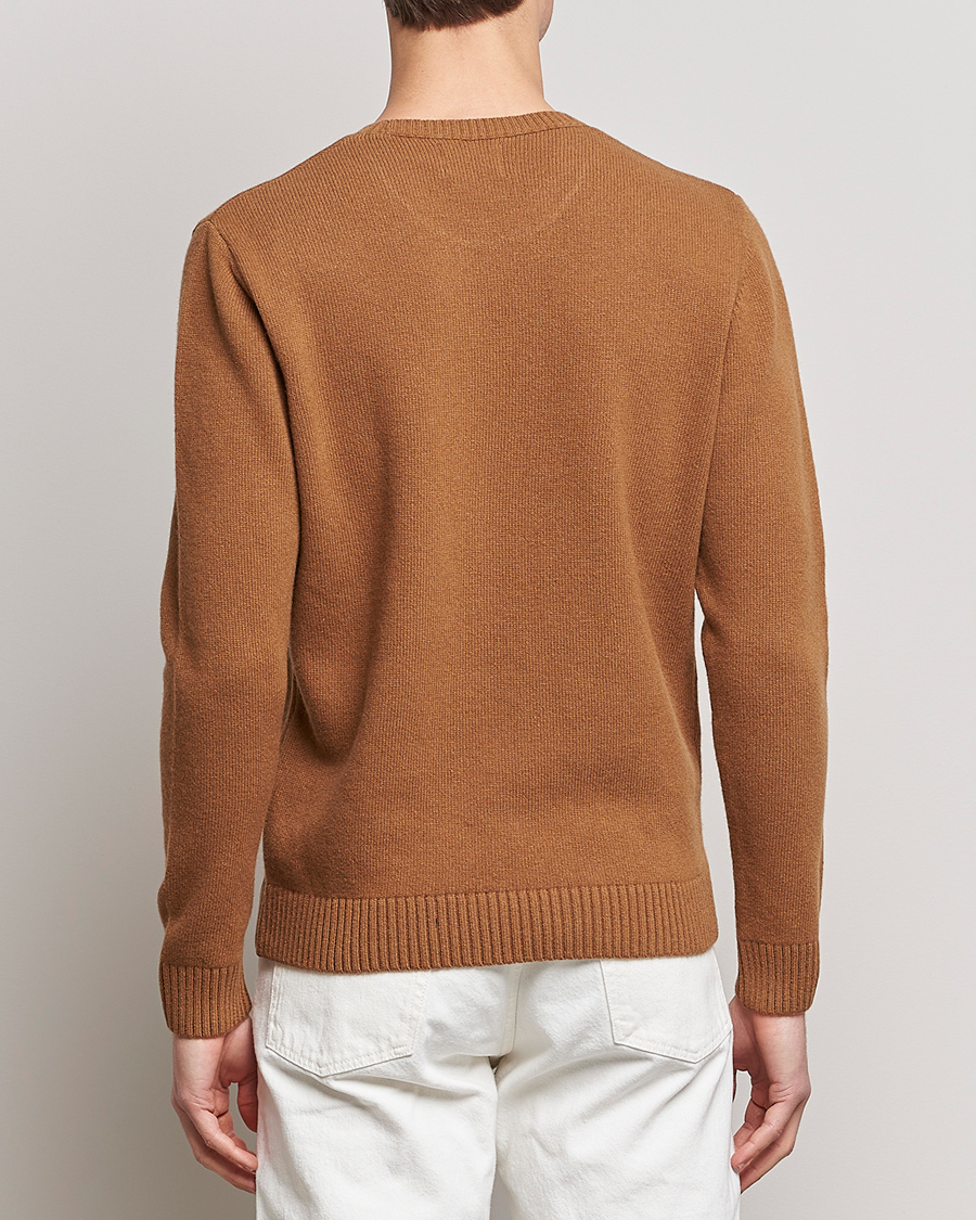 Men | Sweaters & Knitwear | Colorful Standard | Classic Merino Wool Crew Neck Sahara Camel
