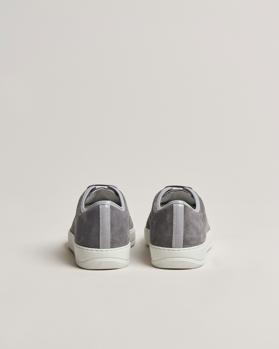 Men | Lanvin DBB1 Patent Cap Toe Sneaker Light Grey | Lanvin | DBB1 Patent Cap Toe Sneaker Light Grey