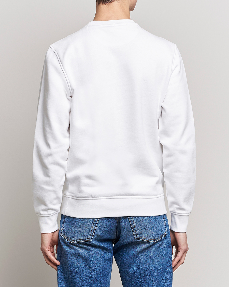 Men | Sweaters & Knitwear | Lacoste | Crew Neck Sweatshirt White