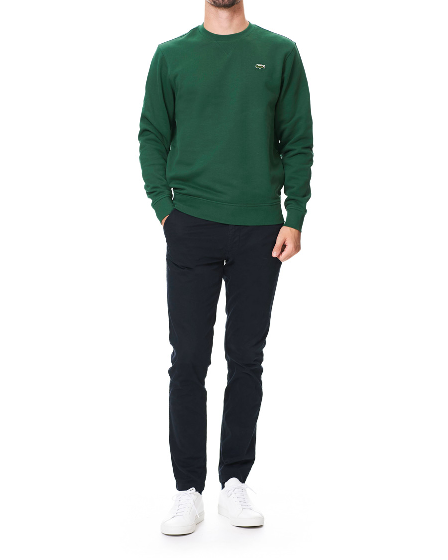 Men | Sweaters & Knitwear | Lacoste | Crew Neck Sweatshirt Green