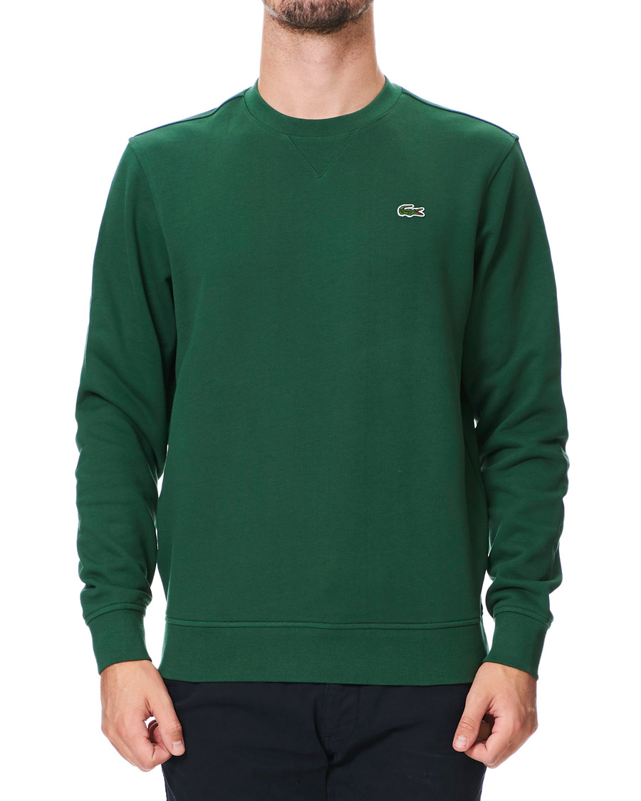 Men | Sweaters & Knitwear | Lacoste | Crew Neck Sweatshirt Green
