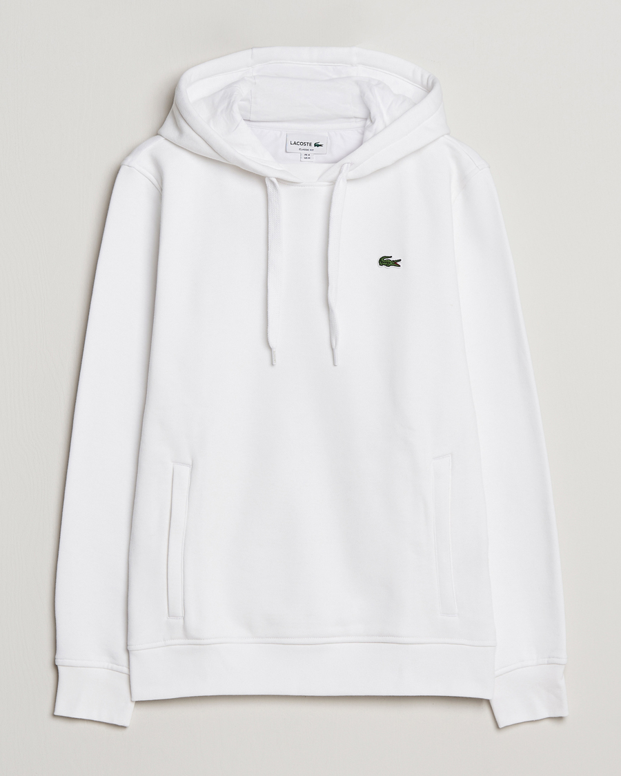 Men | Sweaters & Knitwear | Lacoste | Hoodie White