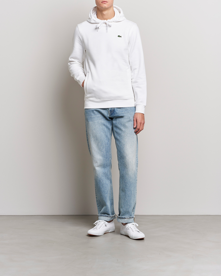 Men | Sweaters & Knitwear | Lacoste | Hoodie White