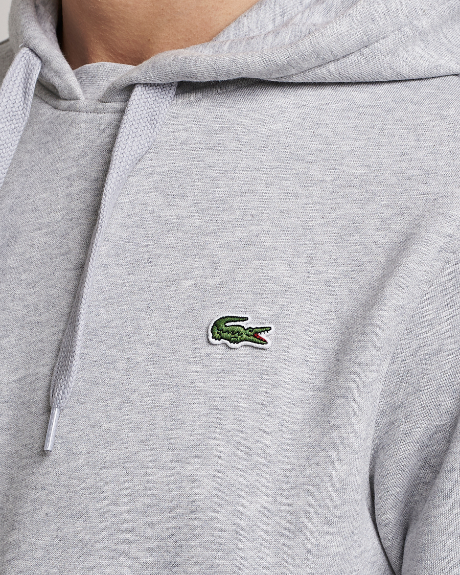 Men | Sweaters & Knitwear | Lacoste | Hoodie Silver Chine
