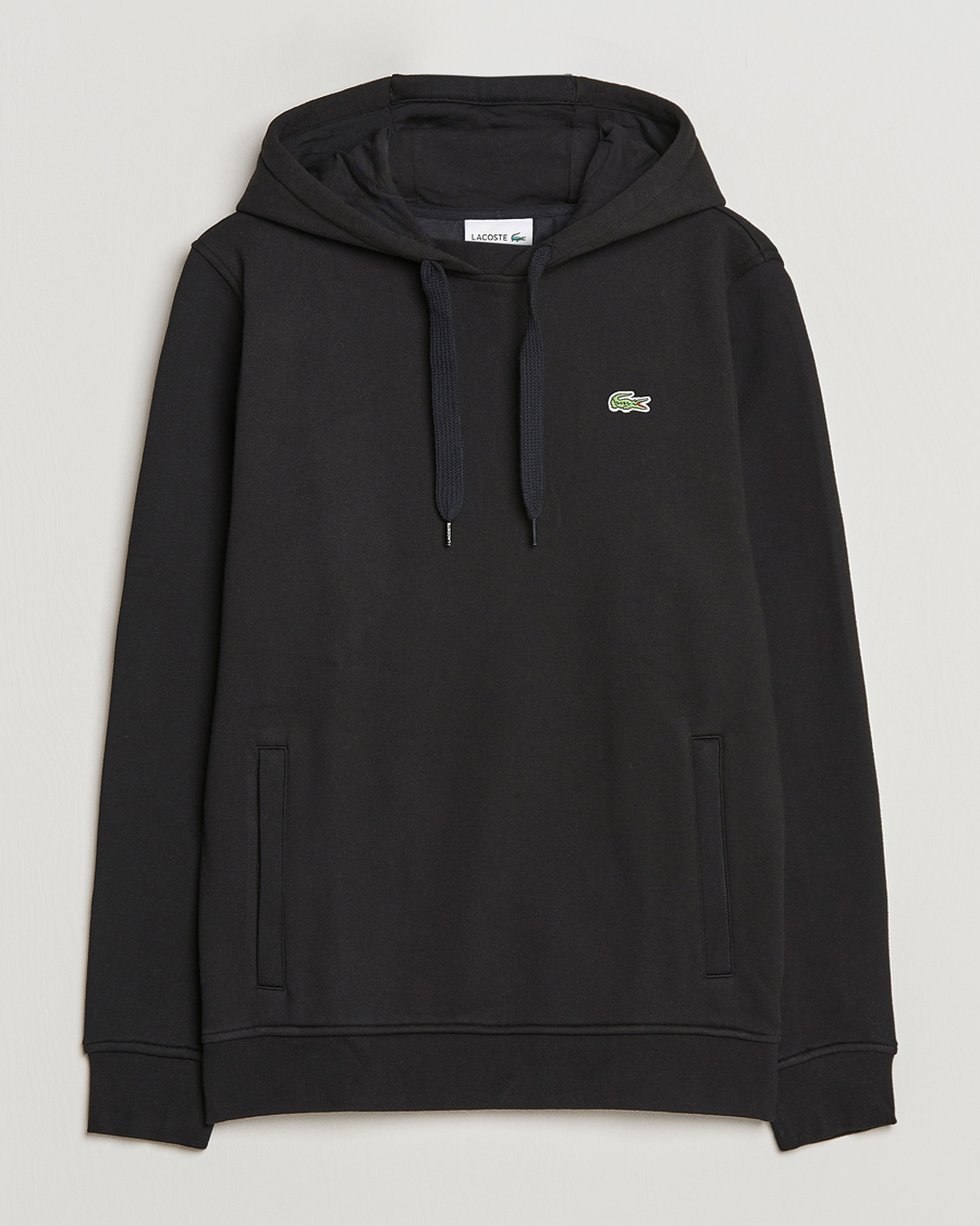 Men | Sweaters & Knitwear | Lacoste | Hoodie Black