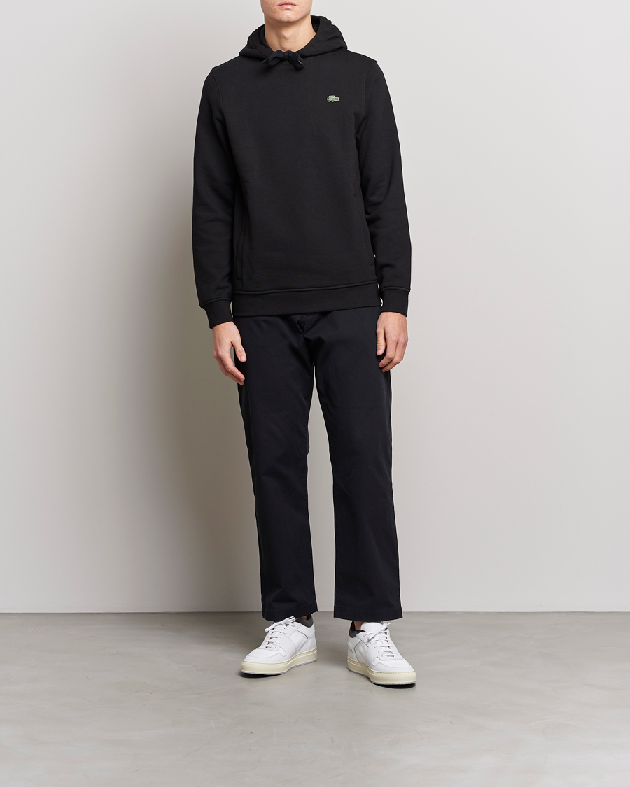 Men | Sweaters & Knitwear | Lacoste | Hoodie Black