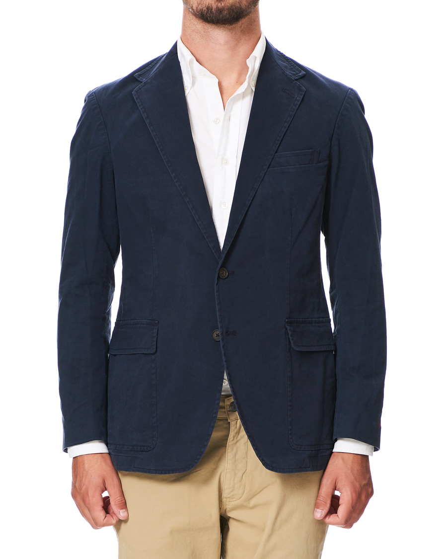 Men | Blazers | Polo Ralph Lauren | Cotton Stretch Sportcoat Nautical Ink