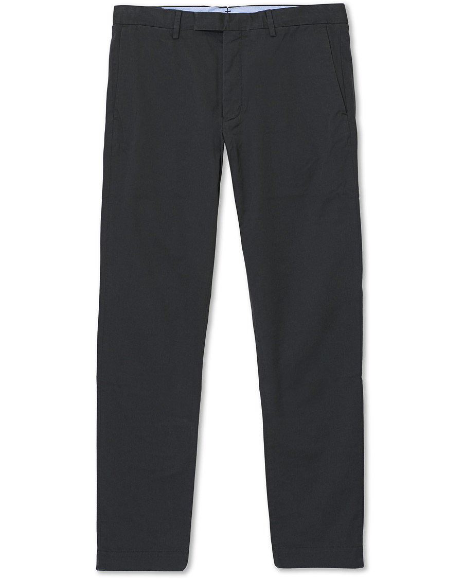 Men | Trousers | Polo Ralph Lauren | Slim Fit Stretch Chinos Black Mask