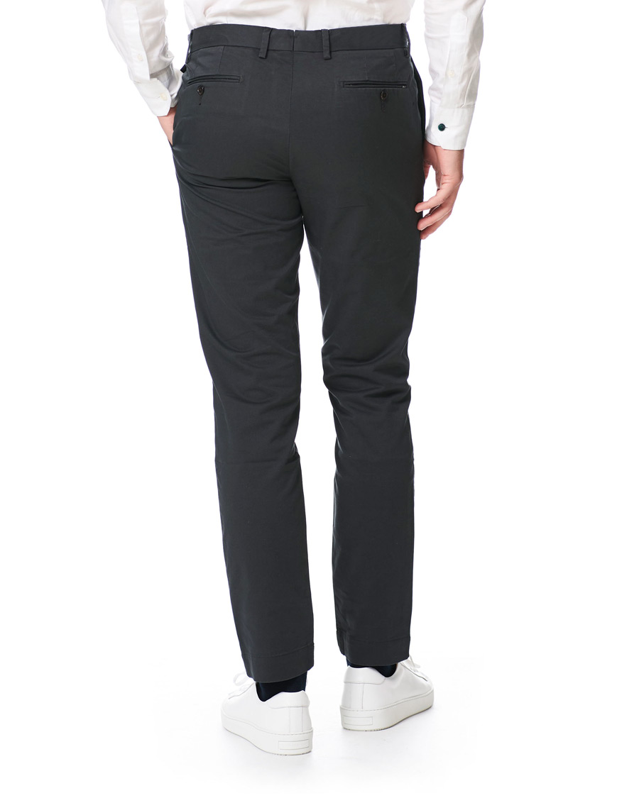 Men | Trousers | Polo Ralph Lauren | Slim Fit Stretch Chinos Black Mask