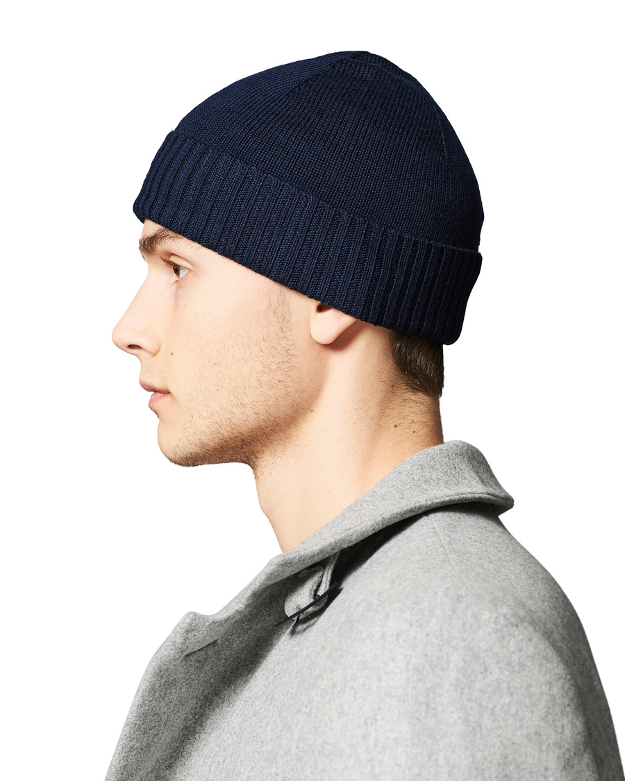 Men | Polo Ralph Lauren Merino Wool Beanie Piper Navy | Polo Ralph Lauren | Merino Wool Beanie Piper Navy