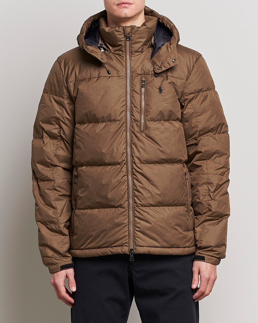 Men | Coats & Jackets | Polo Ralph Lauren | El Cap Down Jacket Dark Taupe