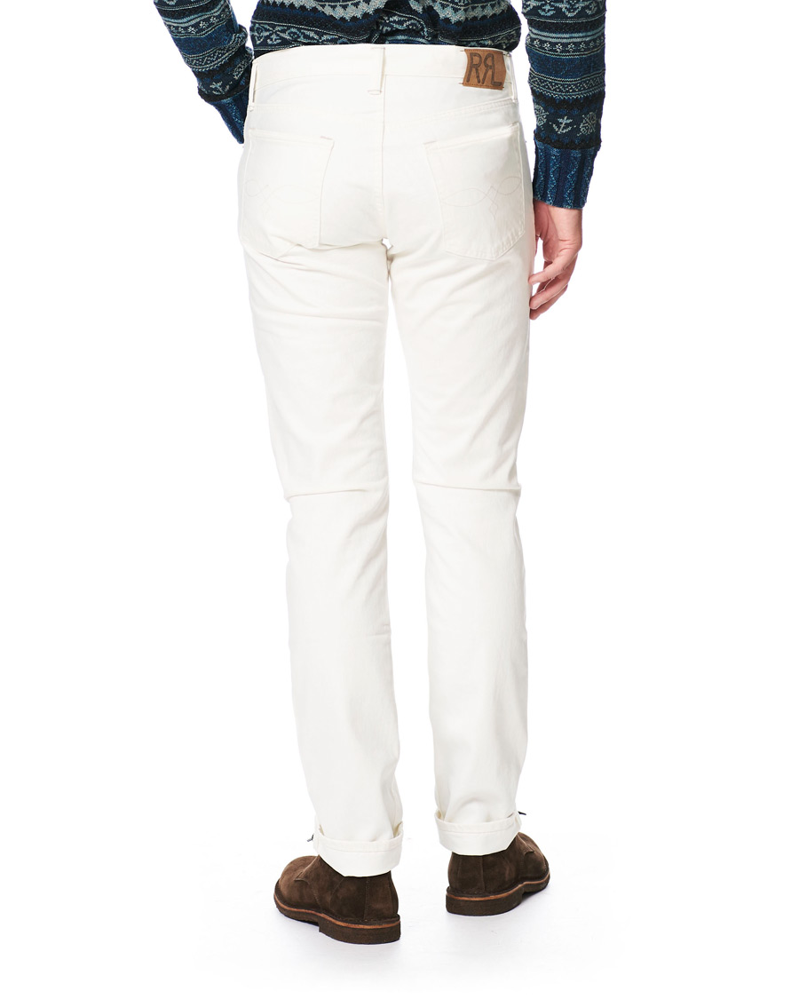 RRL Slim Fit Japanese Cotton Jeans Whitestone Wash at CareOfCarl.com