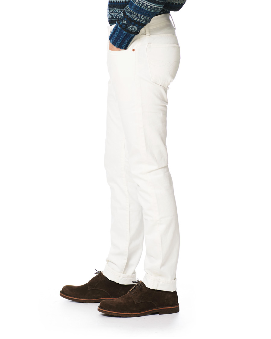 RRL Slim Fit Japanese Cotton Jeans Whitestone Wash at CareOfCarl.com