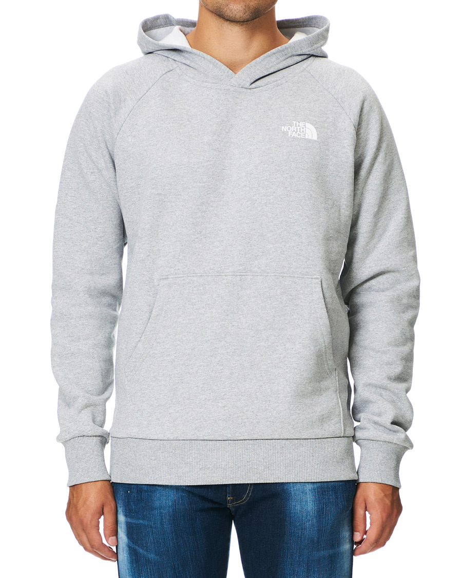 Men | Sweaters & Knitwear | The North Face | Raglan Redbox Hoodie Grey Heather