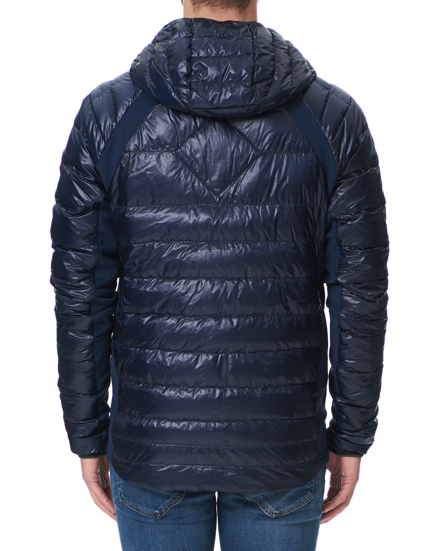 Men | Coats & Jackets | Canada Goose | Hybridge Lite Hooded Jacket Atlantic Navy