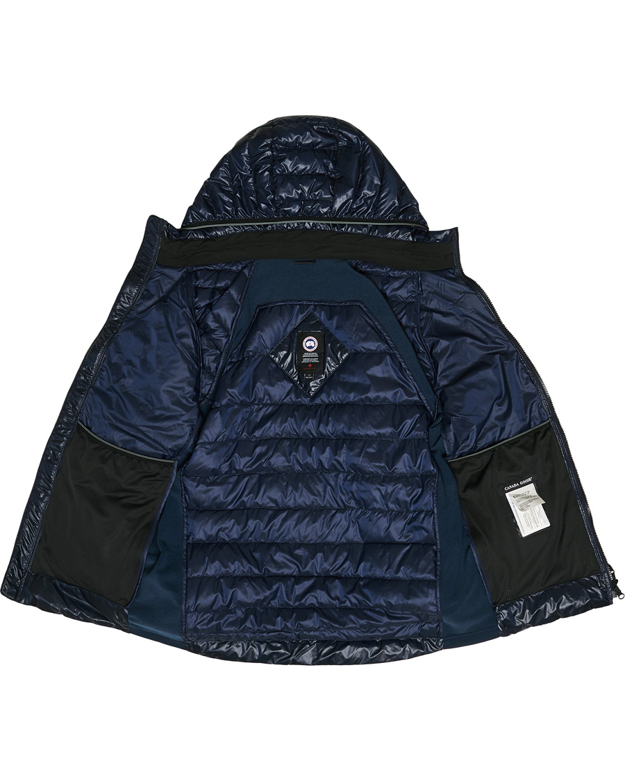 Men | Coats & Jackets | Canada Goose | Hybridge Lite Hooded Jacket Atlantic Navy