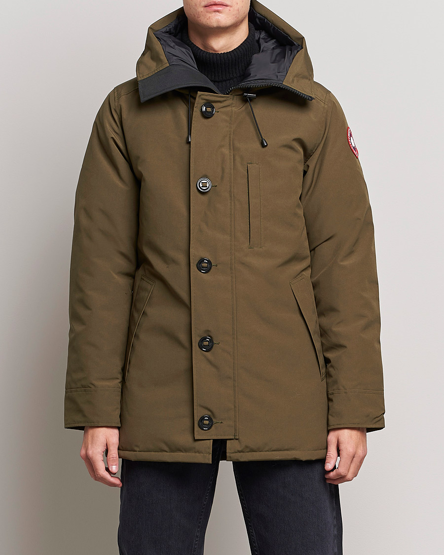 Men | Coats & Jackets | Canada Goose | Chateau No Fur Parka Military Green