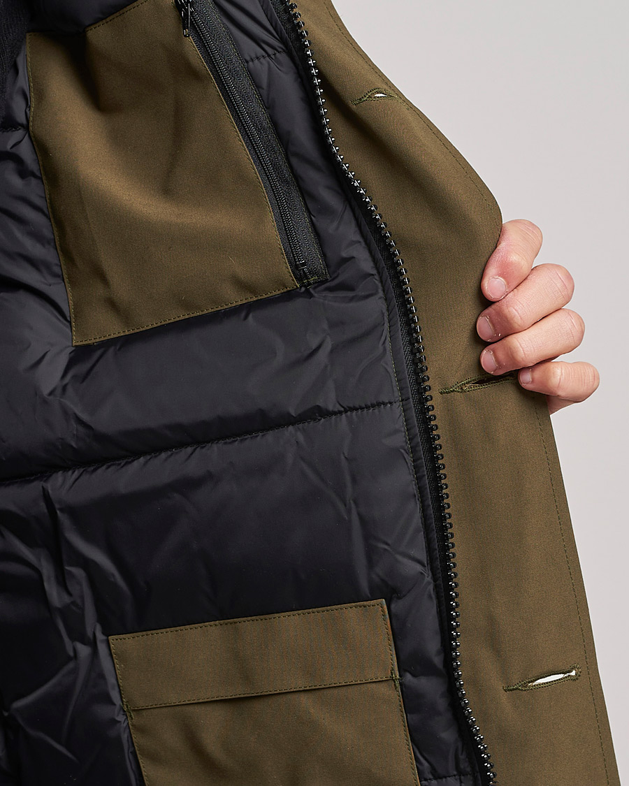 Men | Coats & Jackets | Canada Goose | Chateau No Fur Parka Military Green